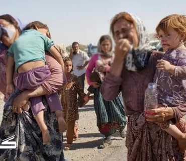 کوردانی ئێزدی بۆ چارەنووسی رفێندراوەكانیان له‌ به‌غدا خۆپیشاندان دەكەن