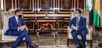 Serokwezîr li gel Konsulusê nû yê Amerîkayê civiya