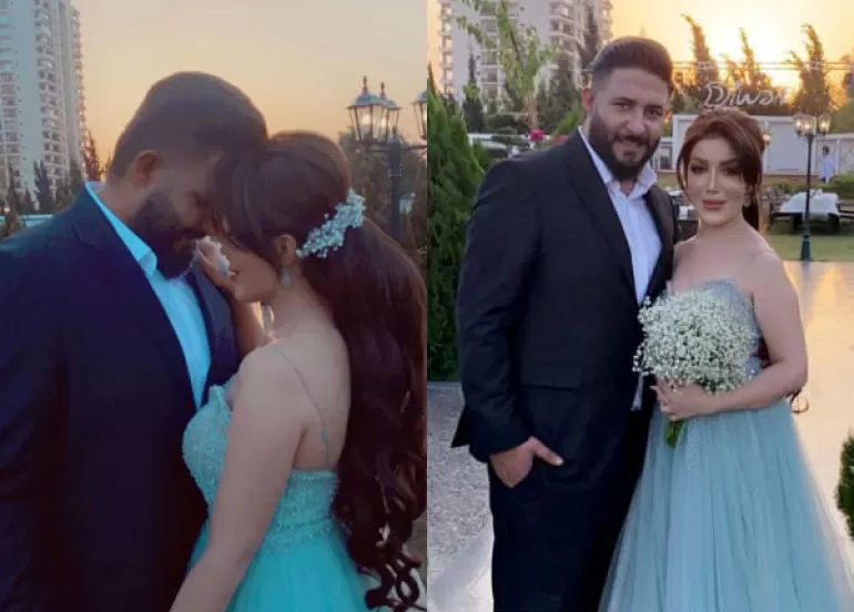 كچە گۆرانیبێژ(شنیار نەجیب) هاوسەرگیری كرد