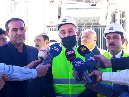 محطة جديدة لانتاج الكهرباء من الطاقة الشمسية شمال اربيل