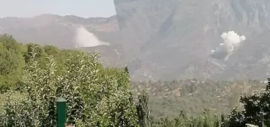 Tirkiyê Kanî Masê topbaran kir; welatiyek birîndar bû