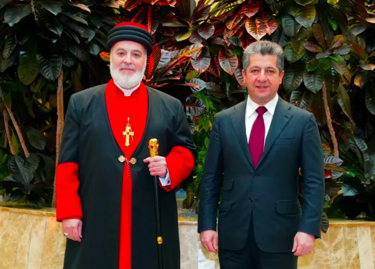 مەسرور بارزانی و پاتریارکی کەنیسەی رۆژهەڵاتی ئاشووری لە جیهان کۆبوونەوە