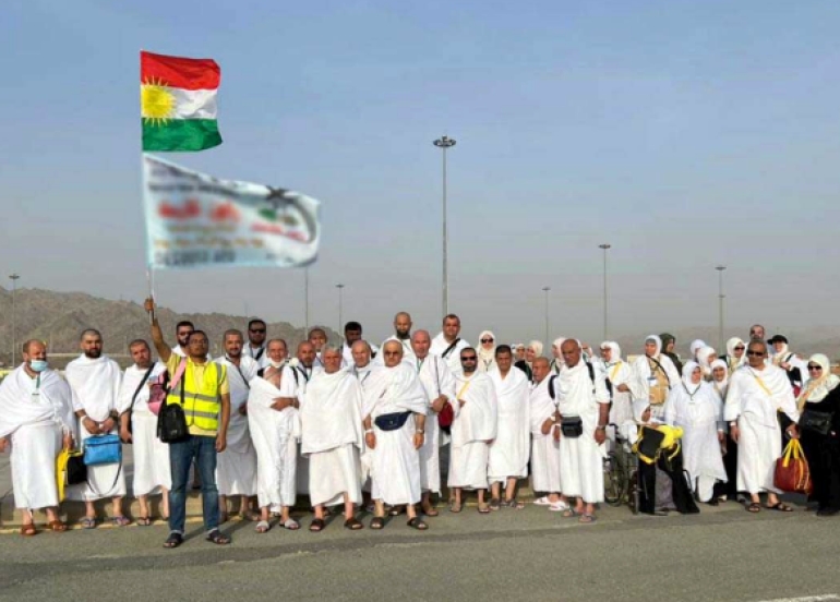 یەکەم کاروانی حاجییان گەڕانەوە ھەرێمی کوردستان