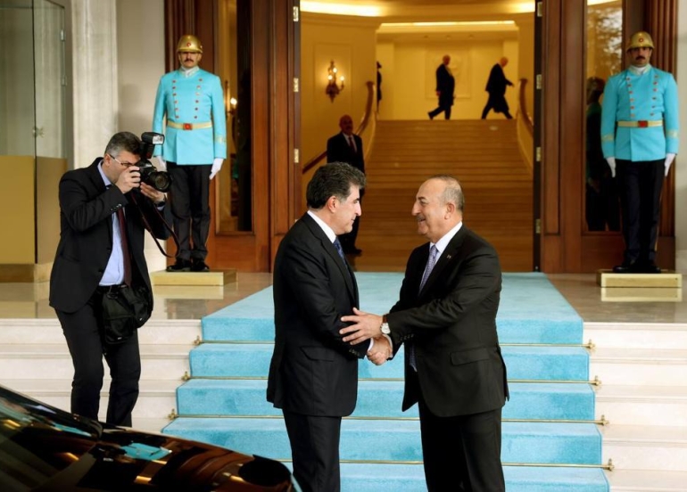 سه‌رۆکی هەرێمی کوردستان گه‌یشته‌ ئه‌نقه‌ره