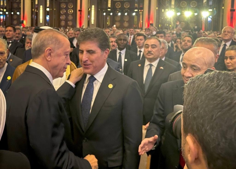 سه‌رۆکی هەرێمی کوردستان گه‌یشته‌ ئه‌نقه‌ره