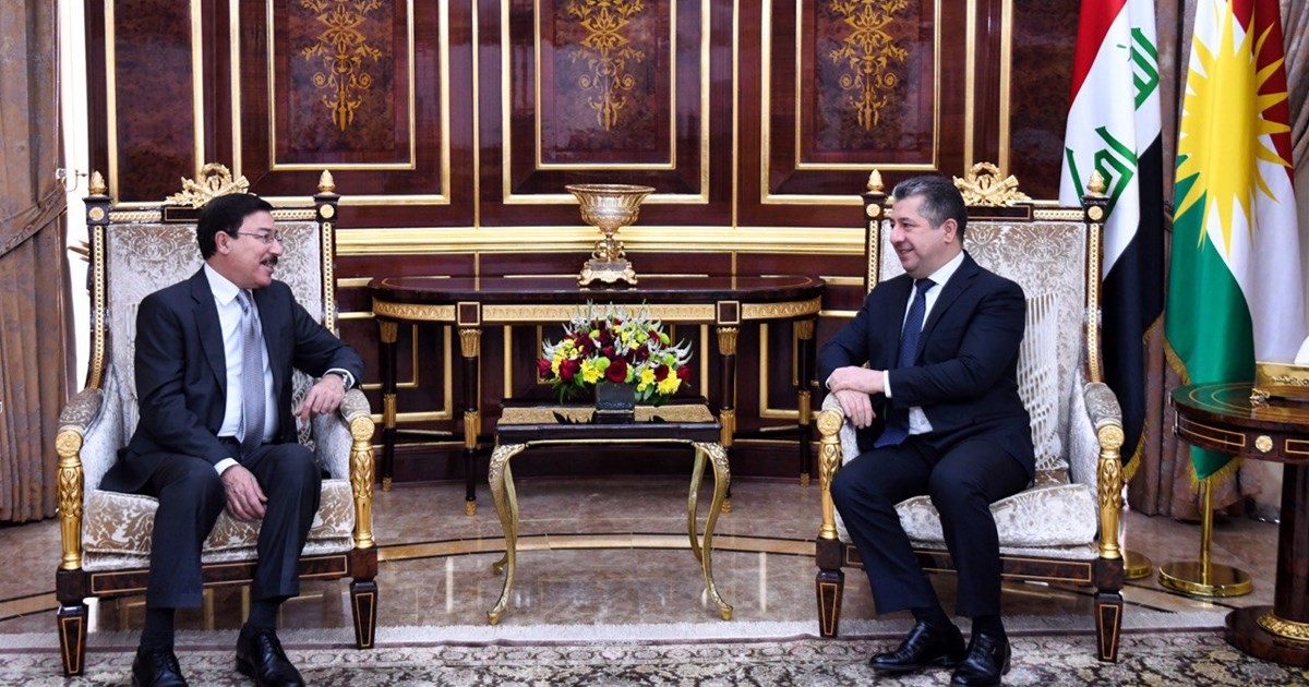 KRG Prime Minister Meets with the Governor of the Central Bank of Iraq