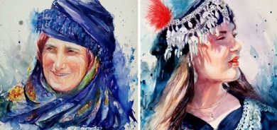 لە شاری سلێمانی پێشانگەیەكی شێوەكاری كرایەوە