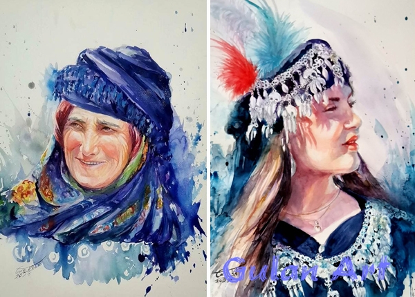 لە شاری سلێمانی پێشانگەیەكی شێوەكاری كرایەوە