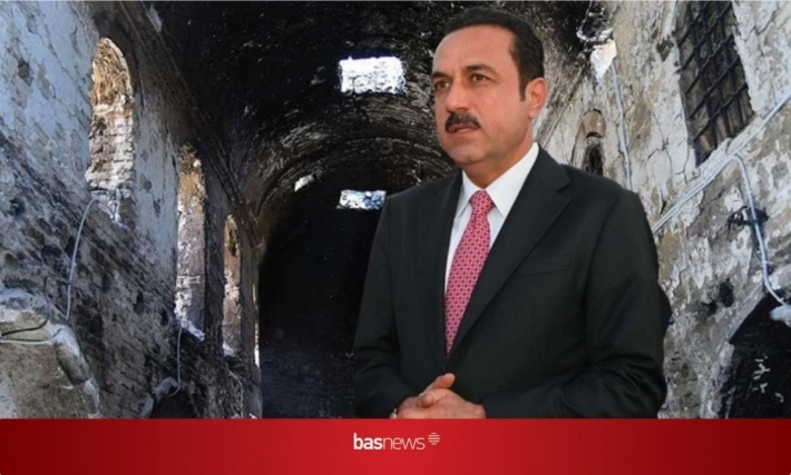 Umêd Xoşnaw: Kesek bi tometa şewitandina bazara Qeyserî ya Hewlêrê hatiye girtin