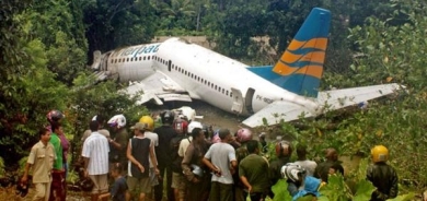 کەوتنەخوارەوەی فڕۆکەیەك بووە هۆی گیانیان لەدەستدانی هەموو سەرنشینەکان