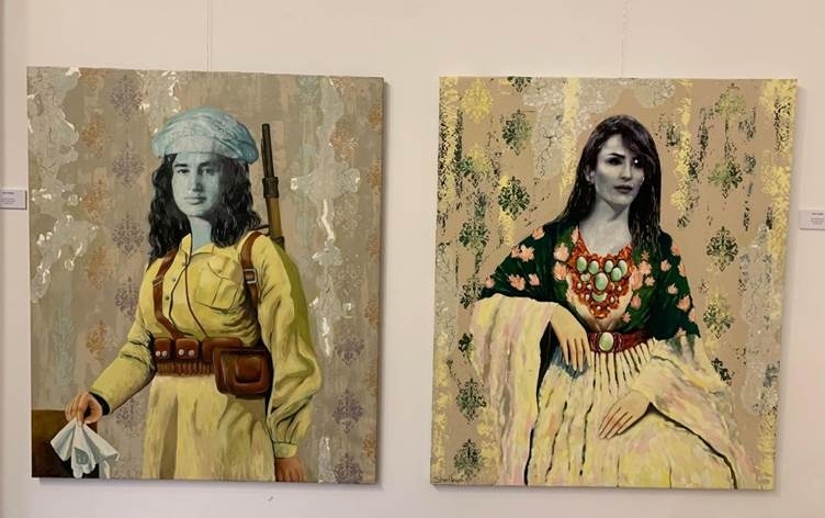 14 jinên Kurd beşdarî pêşangeheke şêwekariyê ya Polonyayê bûn