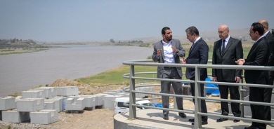 Prime Minister Masrour Barzani Inspects Major Emergency Water Project in Erbil