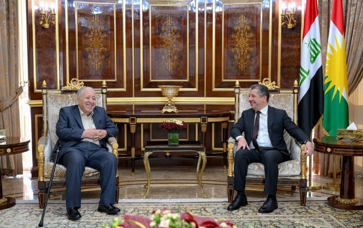 Serokê Hikûmetê pêşwaziya nivîskar Fuad Mecîd Mîsrî kir