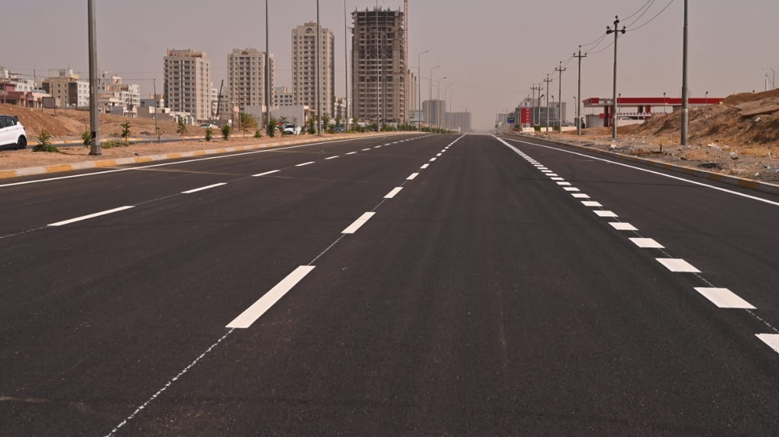 عقب إعادة التأهيل.. افتتاح طريق أربيل - بحركة