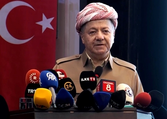 سەرۆک بارزانی لەوێ، بەشداری لە چوارەمین سیمپۆزیۆمی مەلای جزیری لە پارێزگای شرناخ کرد