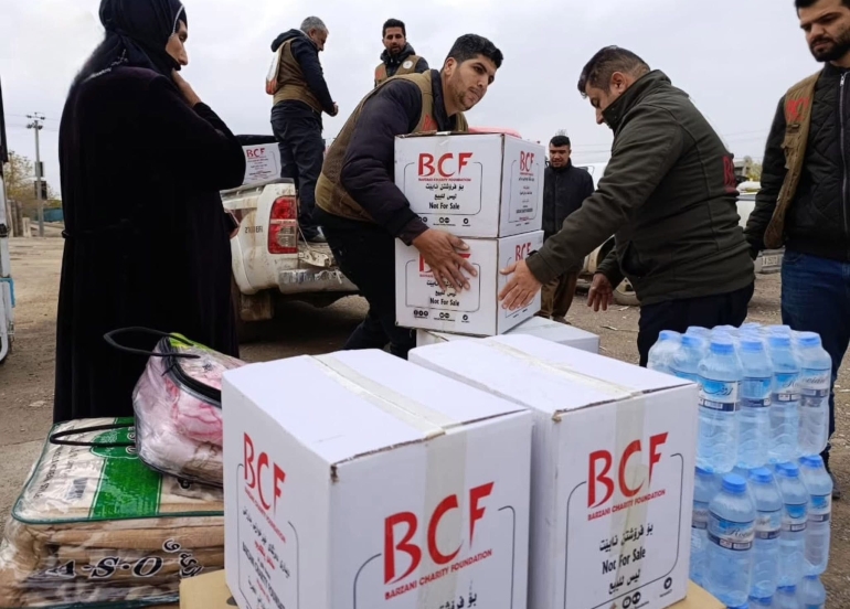 چـەمــچــەمـــاڵـــی شاری شەهیدان و ئەنفال  لە كاتی لافاوەكەدا بەتەنیا نەبوو