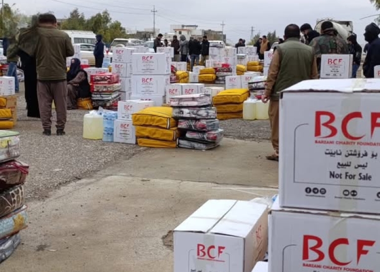 چـەمــچــەمـــاڵـــی شاری شەهیدان و ئەنفال  لە كاتی لافاوەكەدا بەتەنیا نەبوو