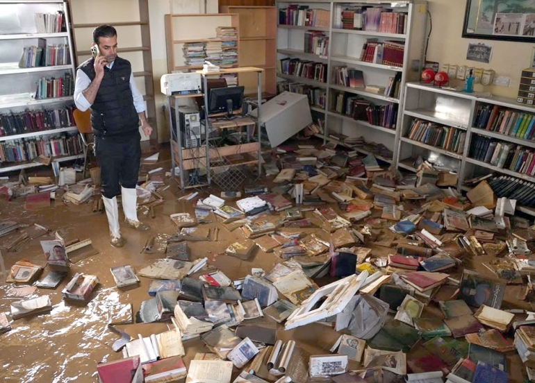 چـەمــچــەمـــاڵـــی شاری شەهیدان و ئەنفال  لە كاتی لافاوەكەدا بەتەنیا نەبوو