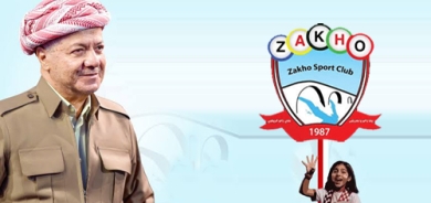 ســــەرۆک بارزانی  هیوای سەرکەوتنی بۆ یاریزانان و یانەی وەرزشیی زاخۆ خواست