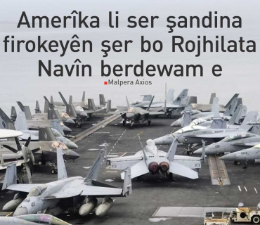 Amerîka 50 firokeyên şer şandin Rojhilata Navîn