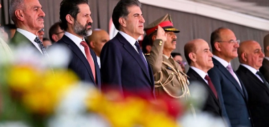 بحضور نيجيرفان بارزاني.. تخريج 210 ضباط في الكلية العسكرية بقلاجولان