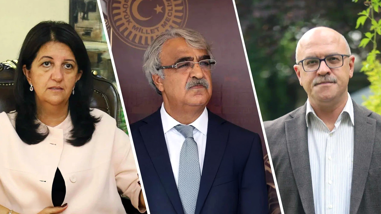 Şanda Îmraliyê ya DEM Partiyê ligel şanda AK Partiyê û Bahçeli civiya