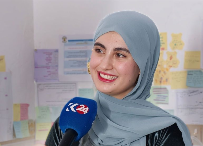 Xwendekareke Kurd a Kerkûkî li ser asta Iraqê bû yekemîn