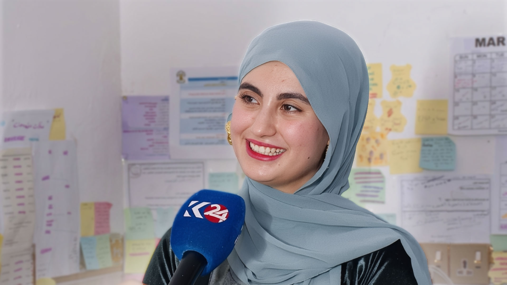 Xwendekareke Kurd a Kerkûkî li ser asta Iraqê bû yekemîn