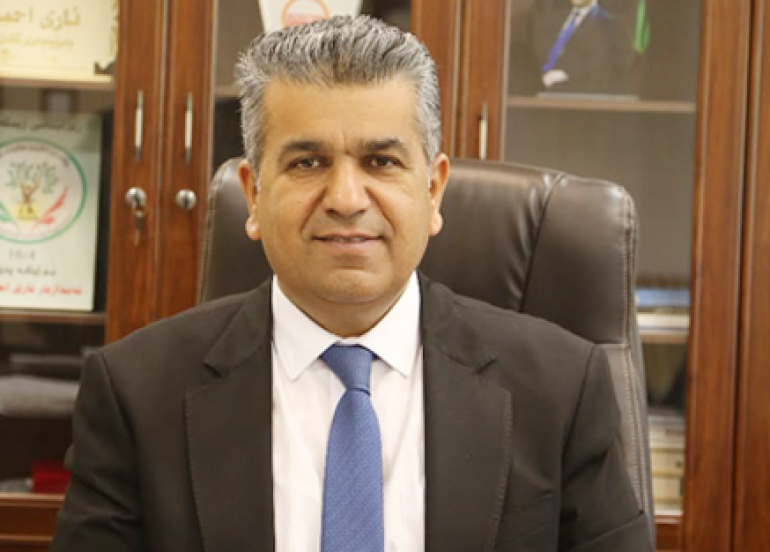 ئاری ئەحمەد قادر، بەڕێوەبەری گشتیی ئاو و ئاوەڕۆی هەرێمی کوردستان بۆ گوڵان: