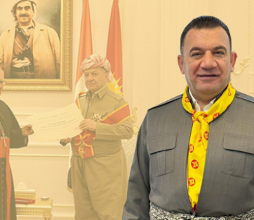 پـێـدانی نيشانى باڵای ئاستبەرزی پاپا بە سەرۆک مەسعوود بارزانی مایەی شانازيی کوردستانیانە ...