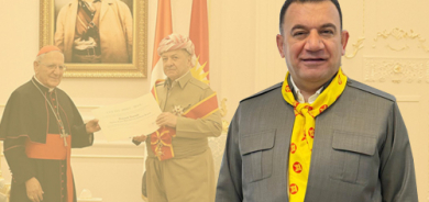 پـێـدانی نيشانى باڵای ئاستبەرزی پاپا بە سەرۆک مەسعوود بارزانی مایەی شانازيی کوردستانیانە ...