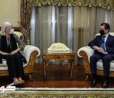 سەرۆکی حکومەتی هەرێمی کوردستان لەگەڵ نوێنەری تایبەتی سکرتێری گشتیی نەتەوە یەکگرتووەکان لە عێراق کۆبووەوە