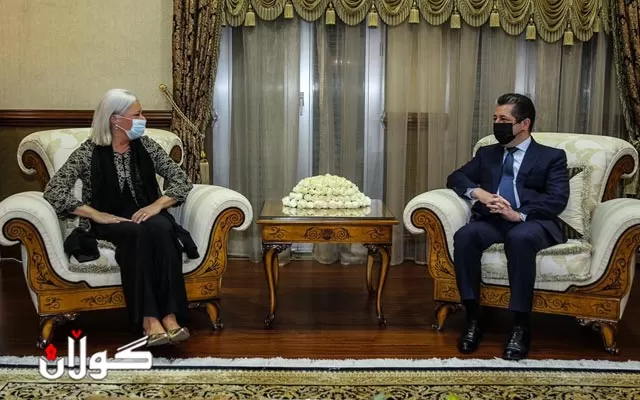 سەرۆکی حکومەتی هەرێمی کوردستان لەگەڵ نوێنەری تایبەتی سکرتێری گشتیی نەتەوە یەکگرتووەکان لە عێراق کۆبووەوە