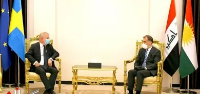 بەرپرسی پەیوەندییەکانی دەرەوەی حکومەت لەگەڵ باڵیۆزی سوید لە عیراق کۆبووەوە