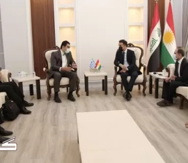 وەزیرى خوێندنى باڵا و کونسوڵى گشتى یۆنان لە هەرێم کۆبونەوە