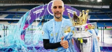 بيب غوارديولا يفوز بلقب 