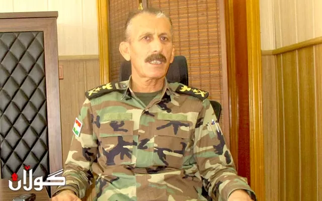 فەریق جەمال ئیمینكی  سوپاسالاری هێزی پێشمەرگەی كوردستان بۆ گوڵان:     بەم نزیكانە شەش ناوەندی هەماهەنگیی نێوان هێزی پێشمەرگە و سوپای عێراق دەست بەكار دەبن