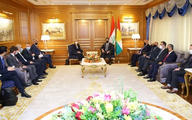 سه‌رۆك نێچيرڤان بارزانى سوپاسى پشتگيرى و هاوكارييه‌كانى فه‌ره‌نسا ده‌كات