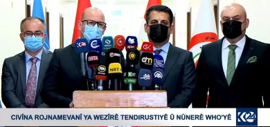 WHO spasiya Serokwezîr Mesrûr Barzanî dike