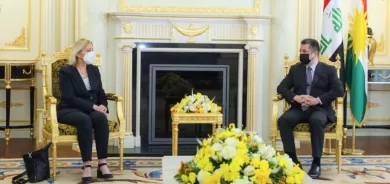 Serokwezîr li gel şandeke Fransî civiya