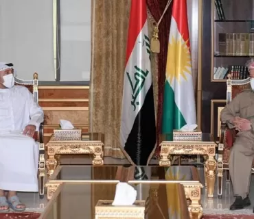 سەرۆك بارزانی پێشوازی لە كونسوڵی ئیمارات لە هەولێر و شاندێكی مانگی سووری ئیماراتی دەكات