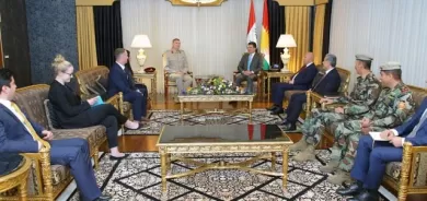 سه‌رۆكى هه‌رێمى كوردستان له‌گه‌ڵ جێگرى فه‌رمانده‌ى گشتيى هێزه‌كانى هاوپه‌يمانان كۆبووه‌وه‌