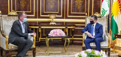 Serokwzîrê Kurdistanê li gel balyozê Almanyayê civiya