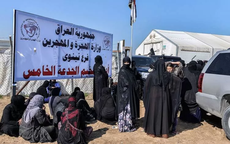 رفض شعبي كبير لعودة بعض عائلات داعش من مخيم الهول إلى نينوى