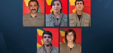 HPG nasnameya 5 gerîlayan eşkere kir