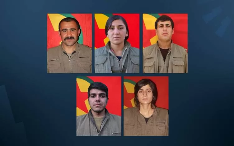 HPG nasnameya 5 gerîlayan eşkere kir