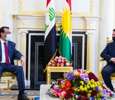 سەرۆکی حکومەتی هەرێمی کوردستان پێشوازی لە وەزیری کشتوکاڵی عێراق دەکات