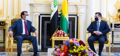 مسرور بارزاني ووزير الزراعة الاتحادي يبحثان سبل تبادل تسويق المنتجات الزراعية بين كوردستان وباقي العراق