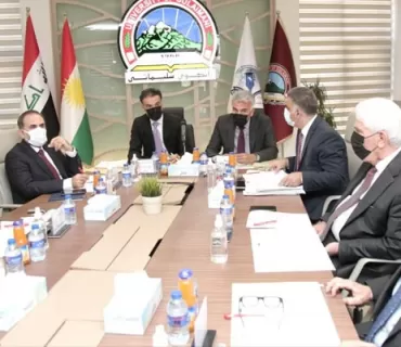 بەسەرپەرشتى د. ئارام محمد قادر ئەنجومەنى وەزارەتى خوێندنى باڵا کۆبۆوە ...