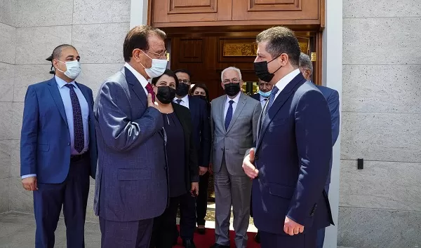 PM Barzani Received the Minister of Agriculture in the Federal Government